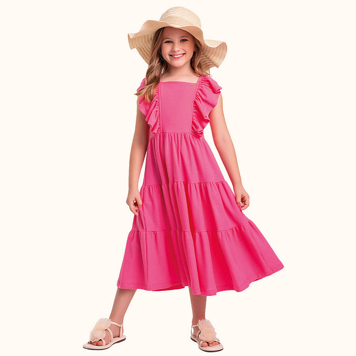 Vestido em malha florence