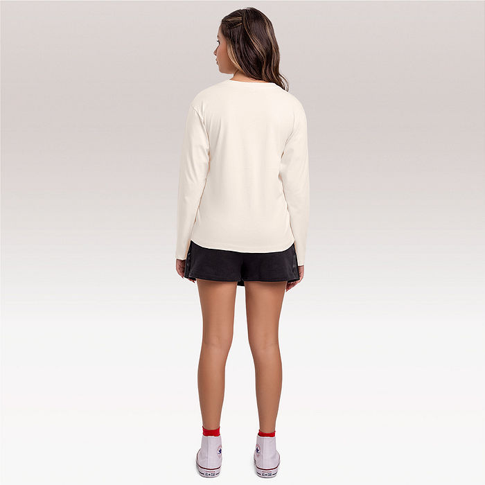 Blusa manga longa Minnie