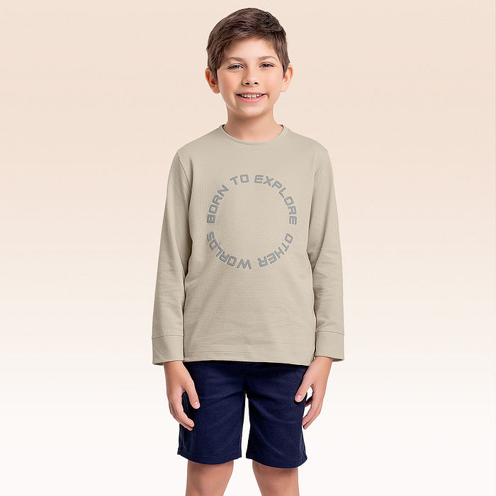 Camiseta manga longa