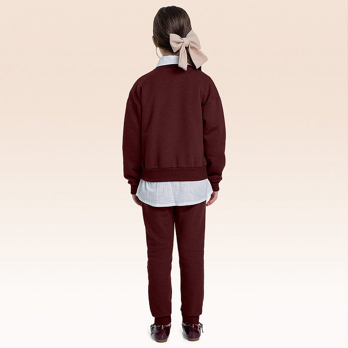 Conjunto blusão e calça moletom