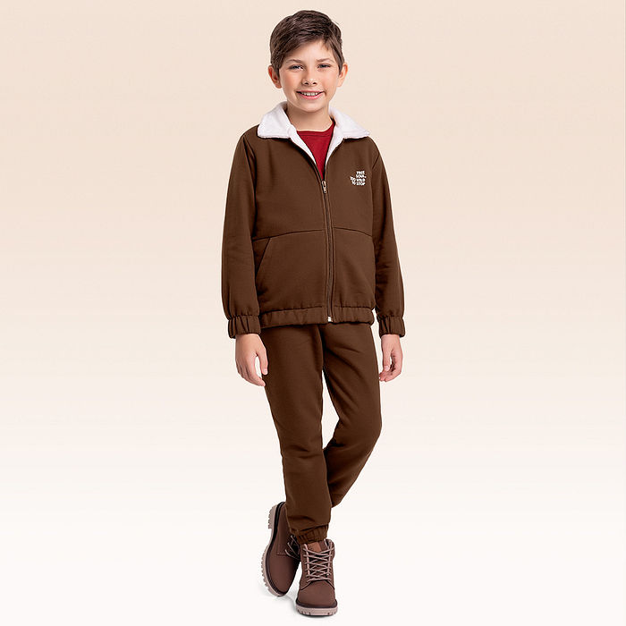 Conjunto jaqueta e calça