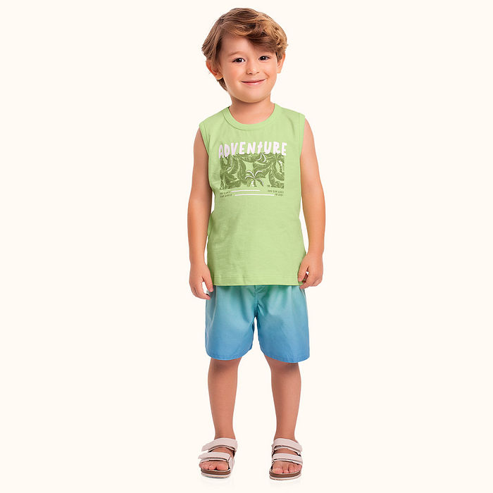 Regata em meia malha adventure