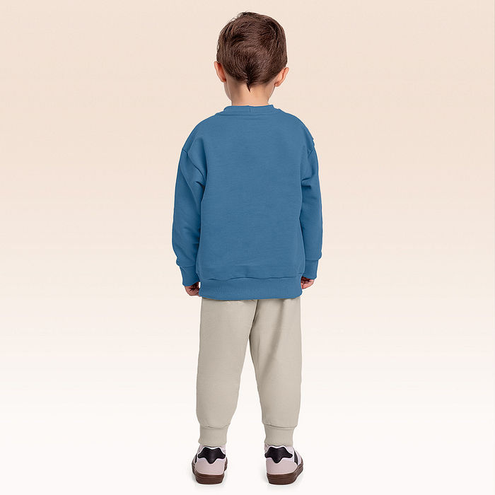 Conjunto blusão e calça moletom