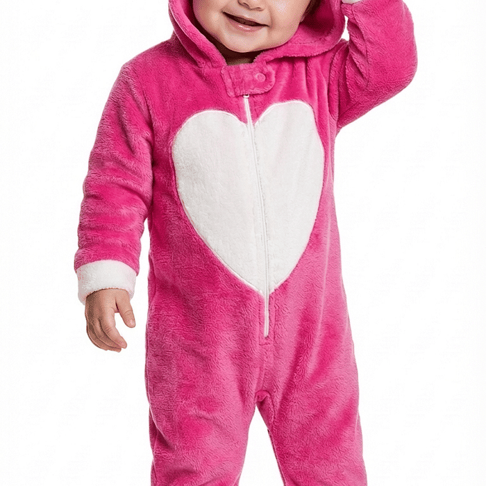 Kigurumi unicórnio em fleece