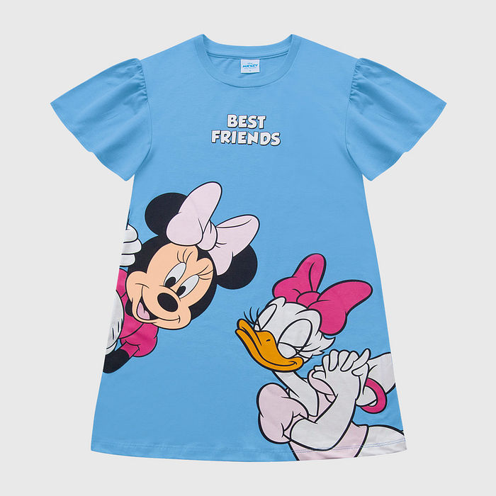 Vestido em meia malha da Minnie