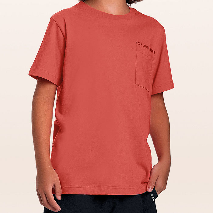 Camiseta em meia malha explore more