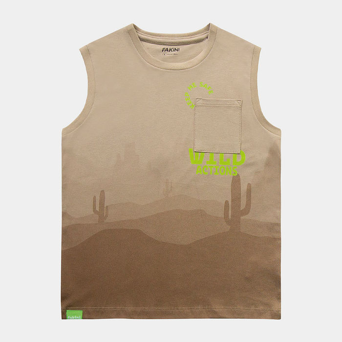 Regata desert em meia malha