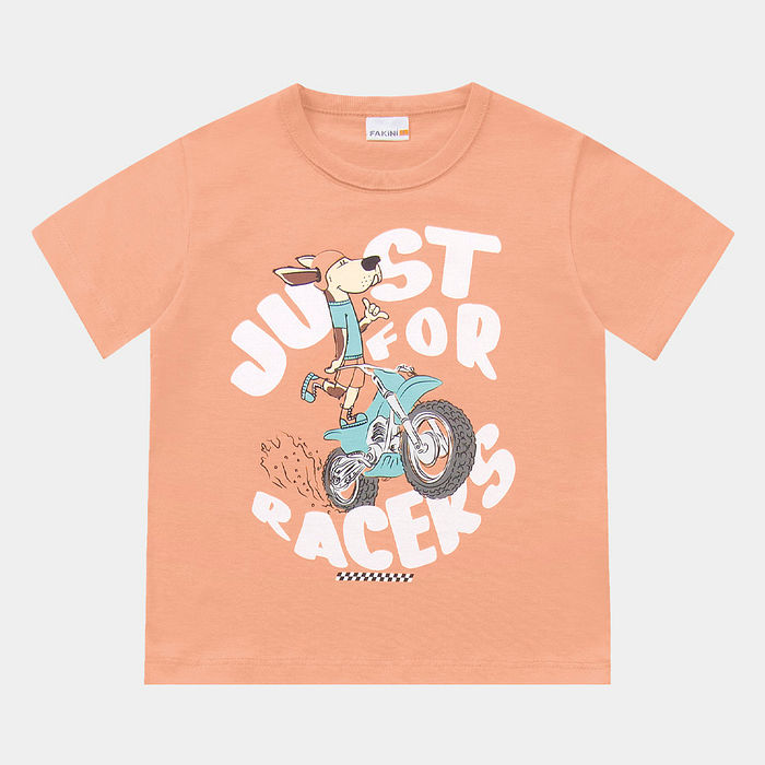 Camiseta com estampa de cachorro