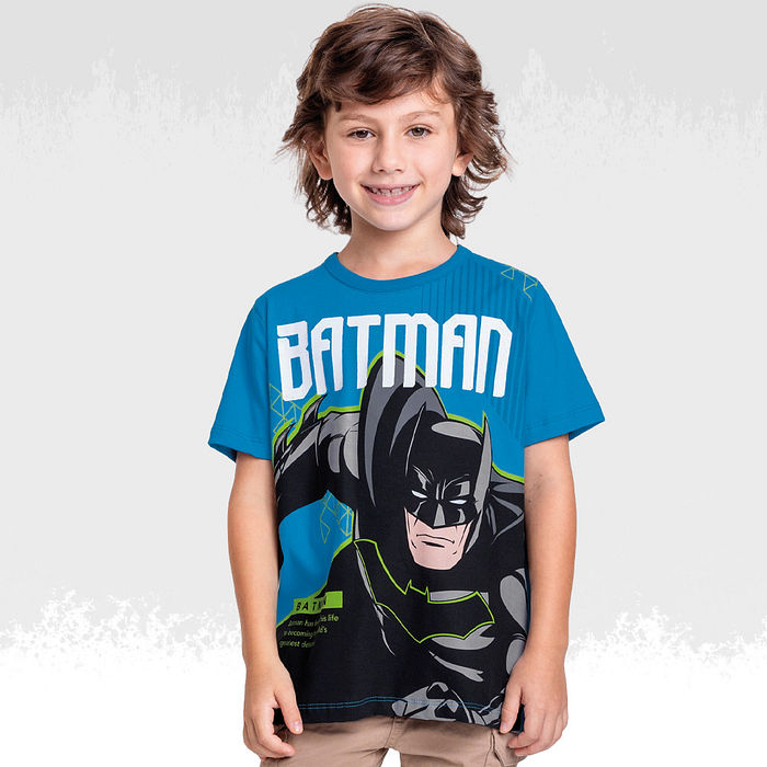 Camiseta do batman meia malha