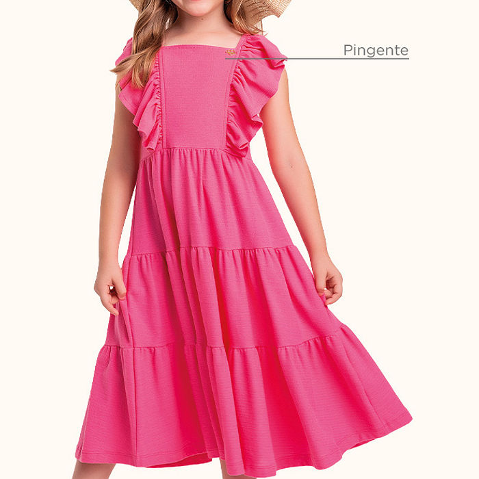 Vestido em malha florence