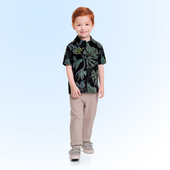 Camisa em meia malha