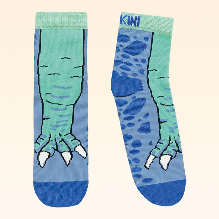 Meia cano curto dino