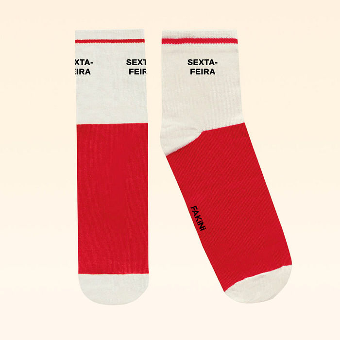 Kit meia cano curto dia da semana