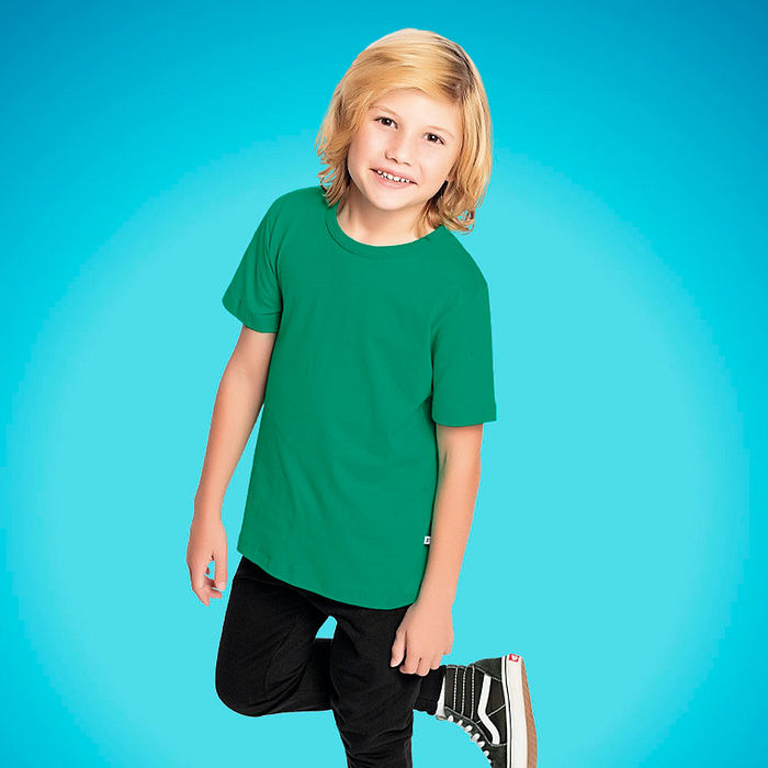 Camiseta em meia malha