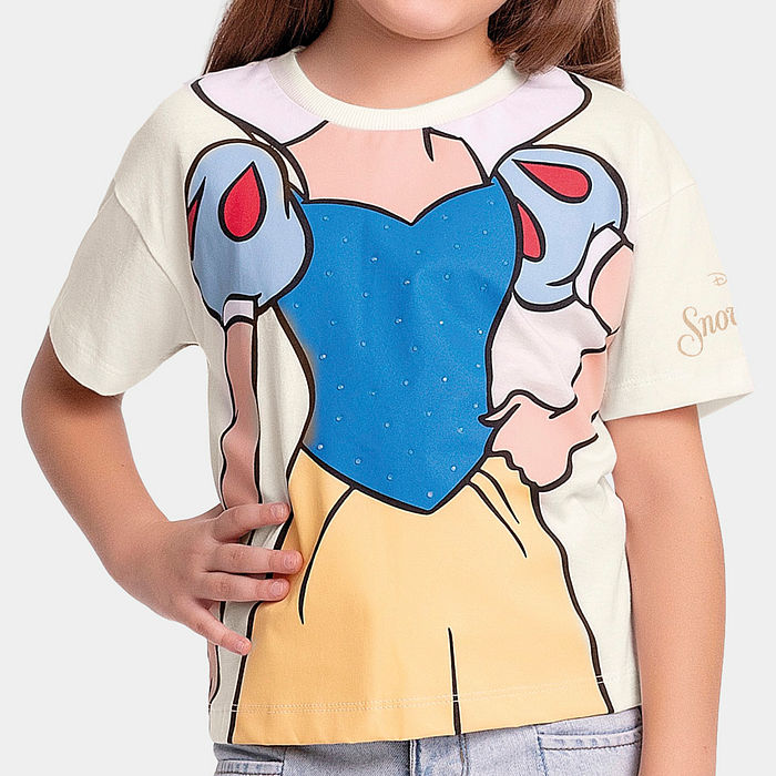 Blusa branca de neve