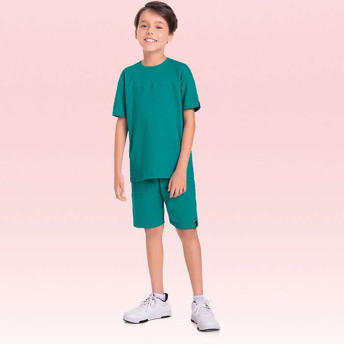 Camiseta em meia malha