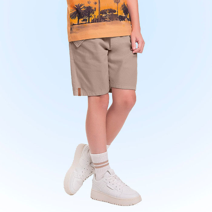 Bermuda em sarja queen