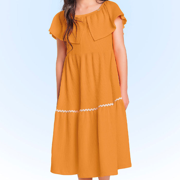 Vestido midi em malha candy