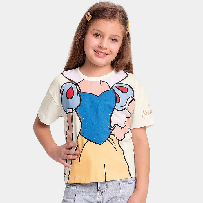Blusa branca de neve