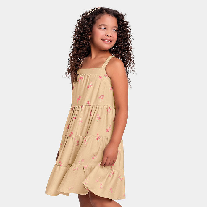 Vestido de coqueiros