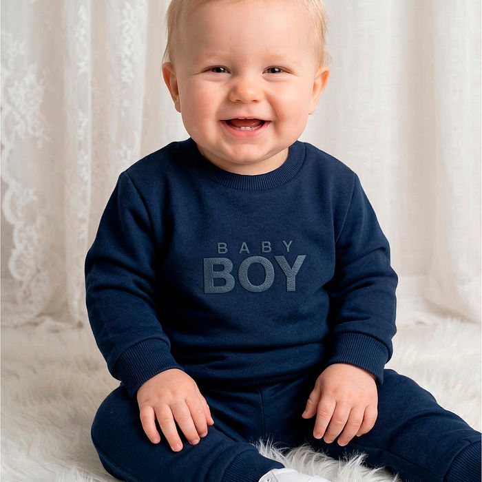 Conjunto blusão e calça moletom