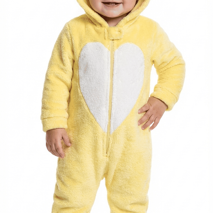 Kigurumi girafa em fleece