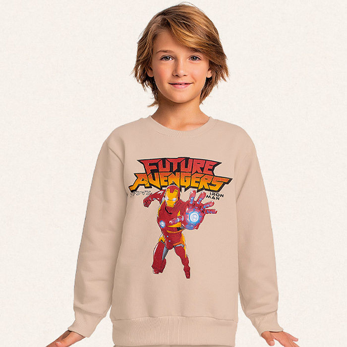 Conjunto blusão e calça em moletom Future Avengers