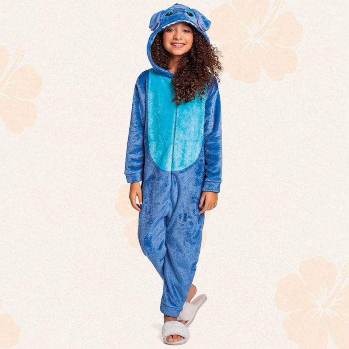 Kigurumi Lilo & Stitch em fleece