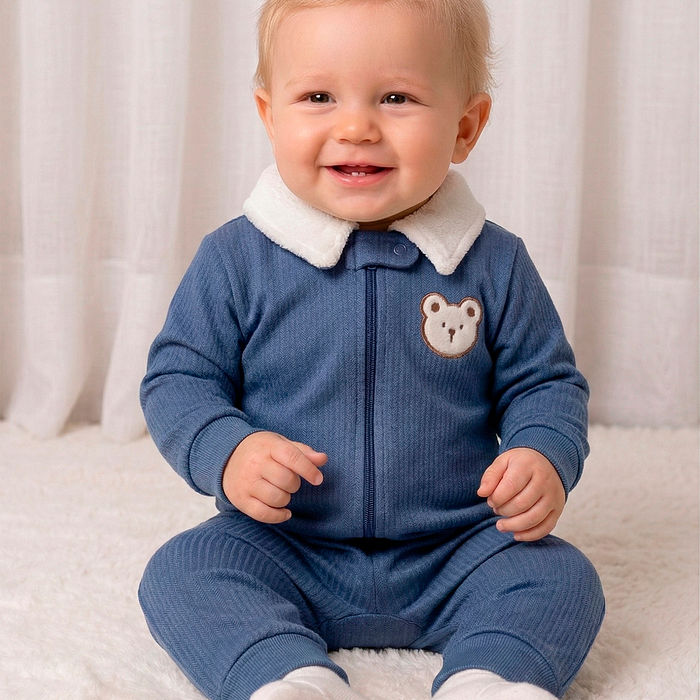 Macacão manga longa