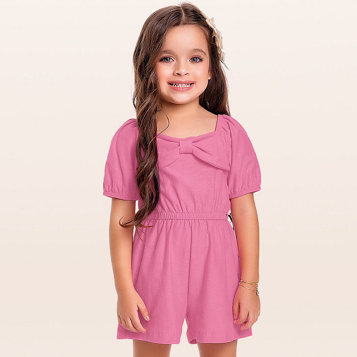 Macacão em cotton flamê