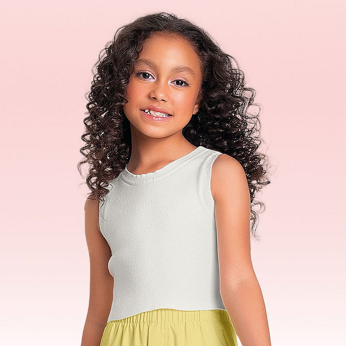 Regata em tricot fio cancun