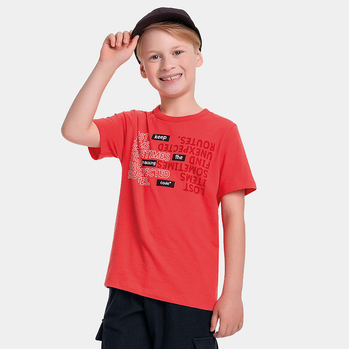 Camiseta em meia malha new york