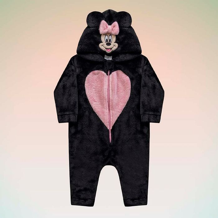 Kigurumi Minnie em fleece