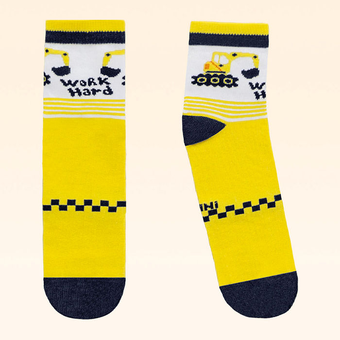 Meia cano curto work hard