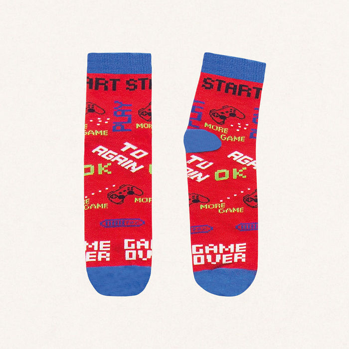 Meia cano curto play