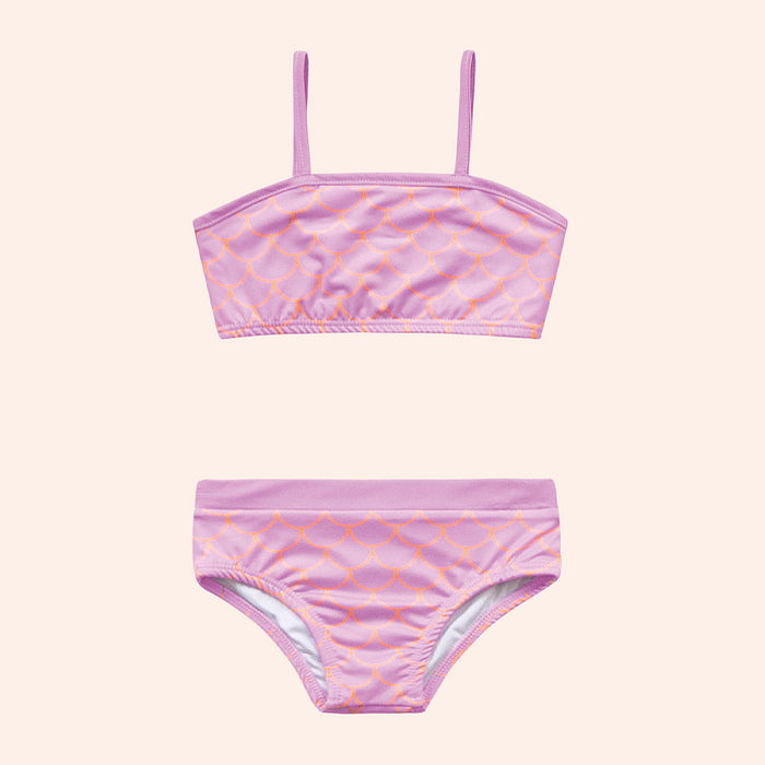 Conjunto biquíni top e calcinha sublimada com forro em cotton poliéster