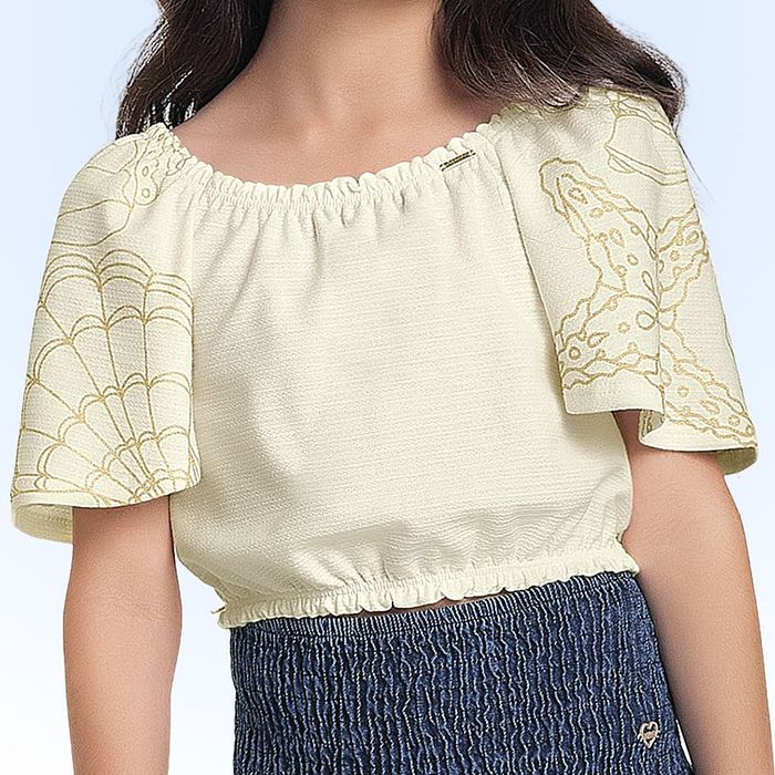 Blusa em malha florence