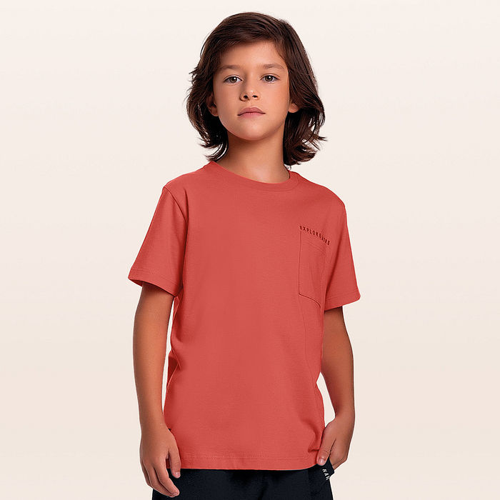 Camiseta em meia malha explore more