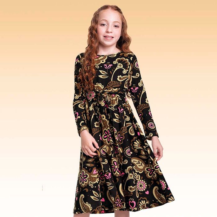 Vestido midi em meia malha