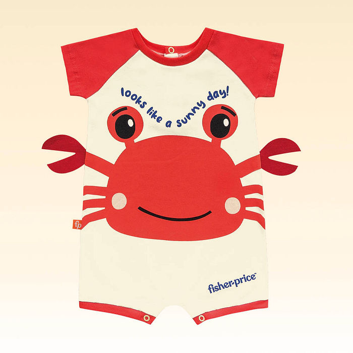 Macacão em meia malha bichinhos