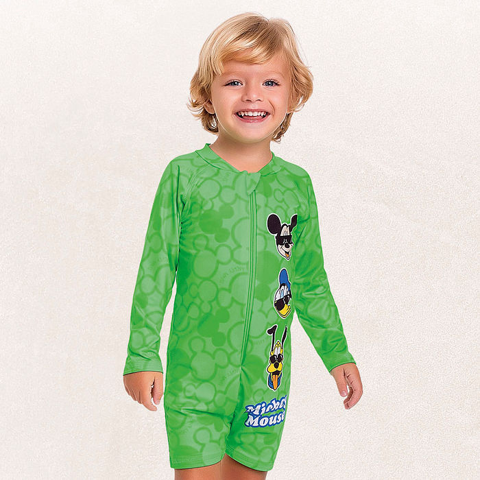 Macacão praia mickey