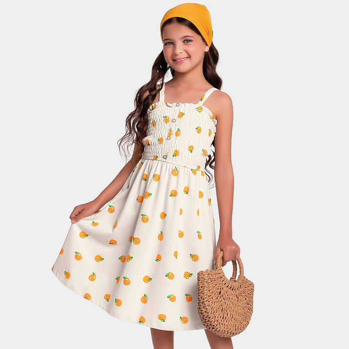 Vestido de frutinhas