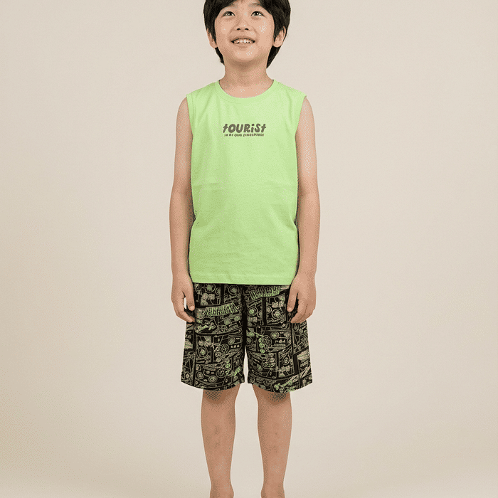 Conjunto regata e bermuda