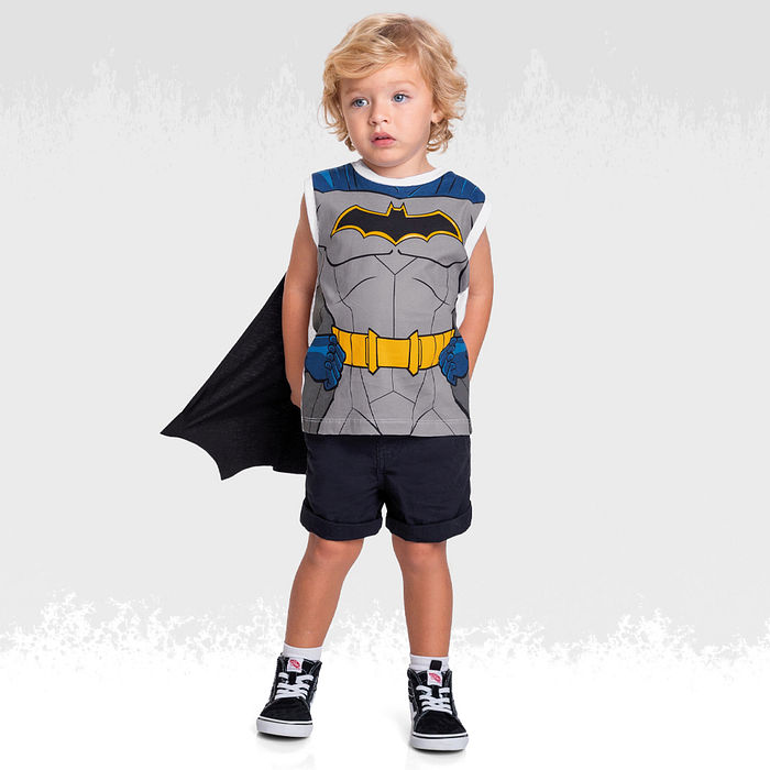 Regata meia malha batman