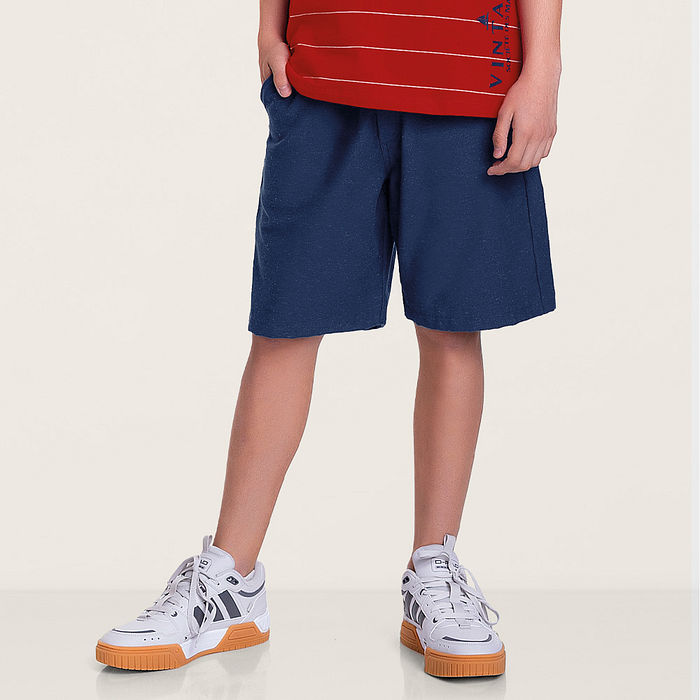 Bermuda básica com tecido eco