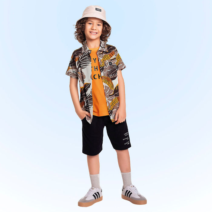 Camisa em meia malha