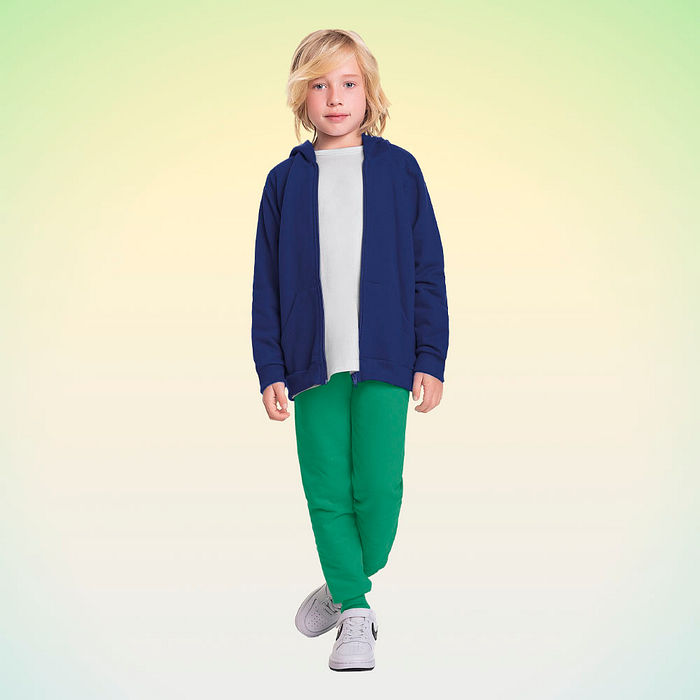 Calça em moletom com punho