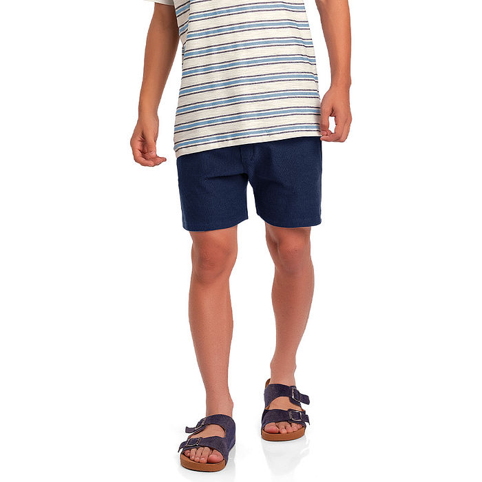 Bermuda juvenil em moletinho beach vibes