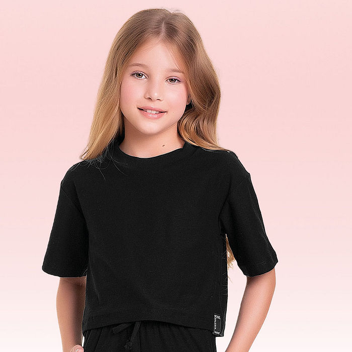 Blusa em cotton flamê