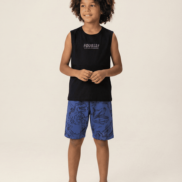 Conjunto regata e bermuda